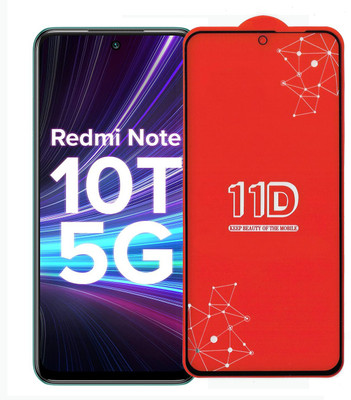 REDDWARF Edge To Edge Tempered Glass for Redmi Note 10T(Pack of 1)