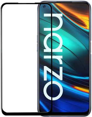 MaxR Edge To Edge Tempered Glass for Realme Narzo 50(Pack of 1)