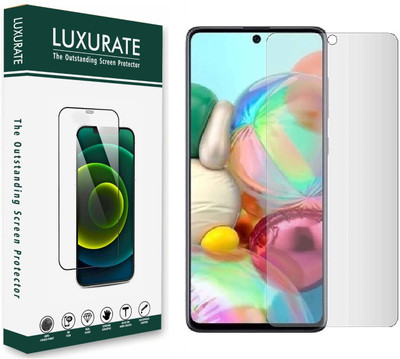 LUXURATE Tempered Glass Guard for Samsung Galaxy M51(Pack of 1)