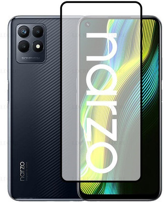 CASEHUNT Edge To Edge Tempered Glass for Realme Narzo 50(Pack of 1)