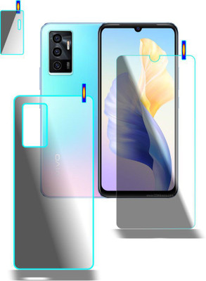 PONDRIK Front and Back Screen Guard for VIVO V23E 5G, VIVO V23e(Pack of 3)