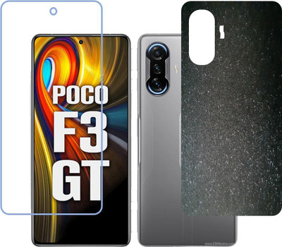 DVTECH Front and Back Tempered Glass for Xiaomi Poco F3 GT(Pack of 1)