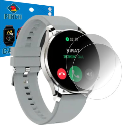 FINCH Screen Guard for Fire Boltt Thunder smartwatch(Pack of 2)