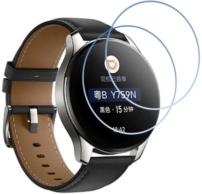 DVMART Screen Guard for TPU Clear ViewAD-Vivo Watch 2 - PO2(Pack of 2)