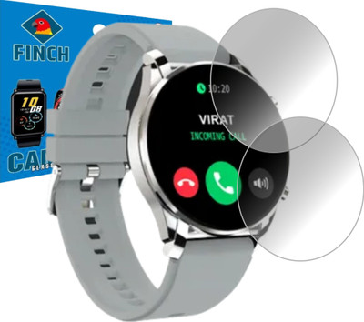 FINCH Screen Guard for Fire Boltt Thunder smartwatch(Pack of 2)