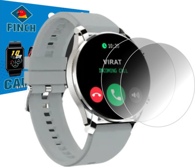 FINCH Screen Guard for Fire Boltt Thunder smartwatch(Pack of 2)
