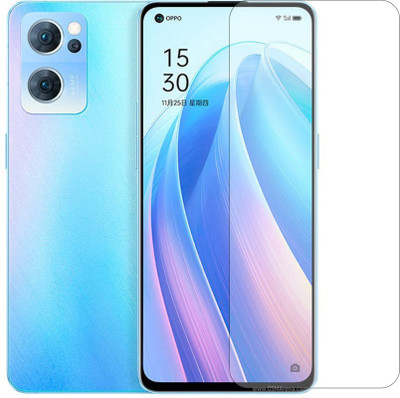 AKSHUD Tempered Glass Guard for OPPO Reno7 5G, Reno7 5G(Pack of 1)