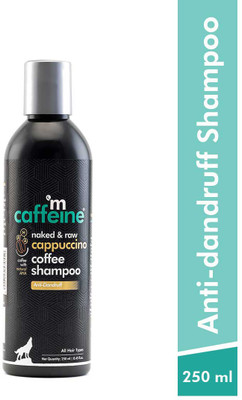 mCaffeine Anti-Dandruff Shampoo for Scalp Dryness, Itchiness & Excess Oil | Women & Men(250 ml)