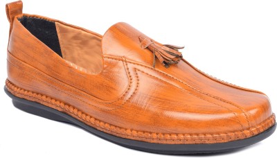 Azalia ART_11 Loafers For Men(Tan , 10)