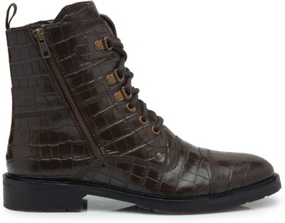 Teakwood Boots For Men(Brown)