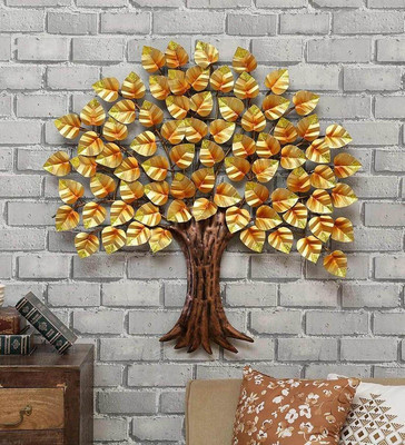 Suntown Decorative Showpiece  -  86.36 cm(Metal, Gold)