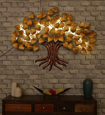 Suntown Decorative Showpiece  -  104.14 cm(Metal, Gold)