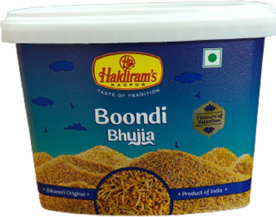 Haldiram's Nagpur Boondi Bhujia Jar (Pack of 4) (150g*4)(4 x 150 g)