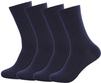 FOXSTON Men Mid-Calf/Crew(Pack of 4)
