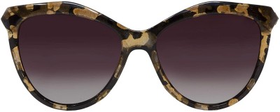 Enrico Cat-eye Sunglasses(For Women, Brown)