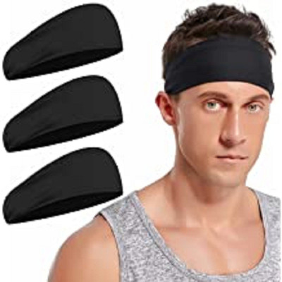 plutoprom UNISEX STRETCHY SWEAT MOISTURE HEADBAND Head Support
