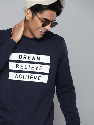 HOLDIT Full Sleeve Printed Men Sweatshirt