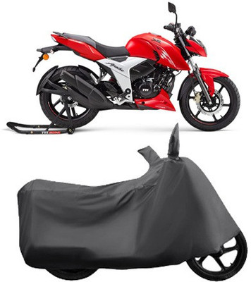 Ehouseall Store Waterproof Two Wheeler Cover for TVS(Apache RTR 160, Grey)