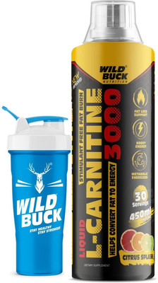 WILD BUCK L-Carnitine to Improve Athletic Performance and Weight Management With Fat Loss(450 ml)