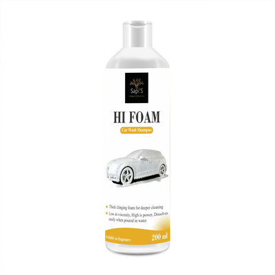 SAPI'S Car Washing Gel 200Ml| Car HI FOAM wash 200 ml Wheel Tire Cleaner(Pack of 1)