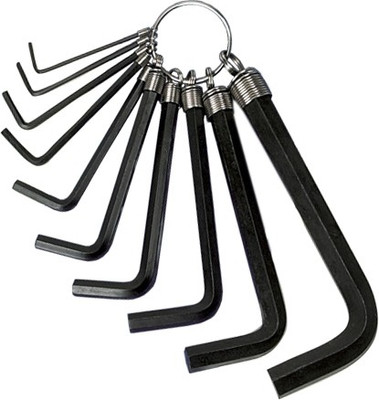 Gauba Traders 10Pc Allen Hex Key Allen Key Set