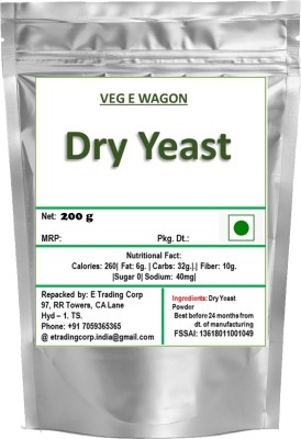 Veg E Wagon Dry Yeast 200 g In Pouch Yeast Crystals(200 g)