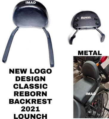 imad NEW CLASSIC REBORN HEAVY METAL BACKREST (ONLY 2021 LAUNCH CLASSIC) Bike Headlight Grill(Black)
