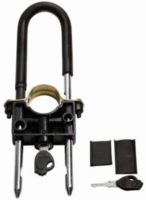 SRPHERE SHOCKER LOCK FOR MOTORBIKE Shocker Wheel Lock Black Wheel Lock, Folding Locks Wheel Lock(Black)