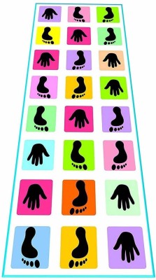 Arrom Hopscotch Jumbo Play Mat, Game for Kids, Adults, Indoor-Outdoor Fun Game Party & Fun Games Board Game
