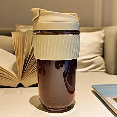 Meldique 400 ml Glass Shaker(Pack of 1, Grey)