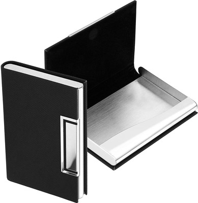ravariya graphics 15 Card Holder(Set of 1, Black)