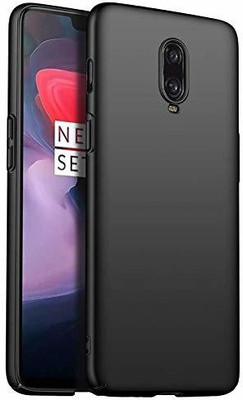 S-Softline Back Cover for OnePlus 6T(Black, Pack of: 1)