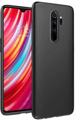 S-Softline Back Cover for Redmi Note 8 Pro, Premium 3D Plain Candy Case(Black, Pack of: 1)