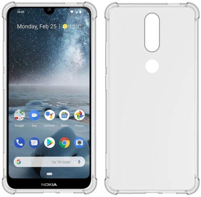 CONNECTPOINT Bumper Case for Nokia 4.2(Transparent, Shock Proof, Silicon, Pack of: 1)
