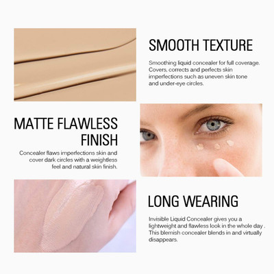 YAWI Intense Professional Full Cover Dark Circles For Every Skin Type Concealer(Sand, 7 ml)