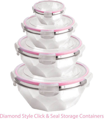 FRENYEAR Plastic Grocery Container  - 1 L(Multicolor)