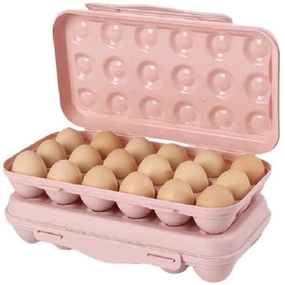 Onprix Plastic Egg Container  - 2 dozen(Pink)