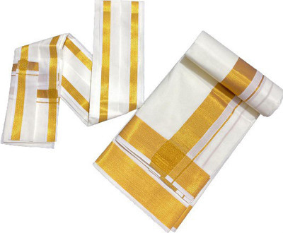 shershaan Solid Men Dhoti