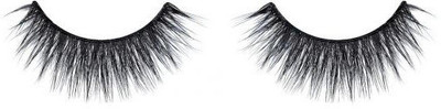 BLUEMERMAID BEST PROFESSIONAL Black Handmade Natural 3D Eyelashes(Pack of 1)