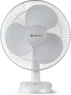BAJAJ Esteem Table Fan (White) with 24 Months Warranty 400 mm Table Fan(White | Pack of 1)