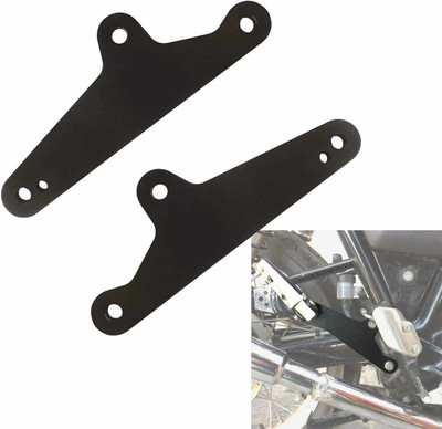 Vagary Heavy Metal Footrest for Royal Enfield Interceptor 650 Foot Rest(Black)