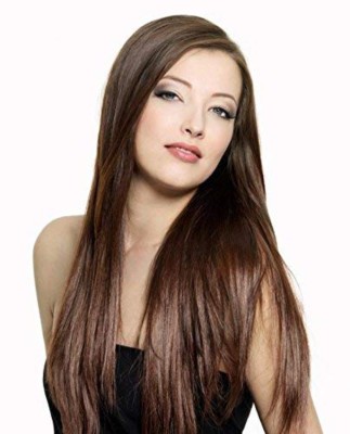 Wynk Mavens Deep Brown Straight  Clip Extension Hair Extension