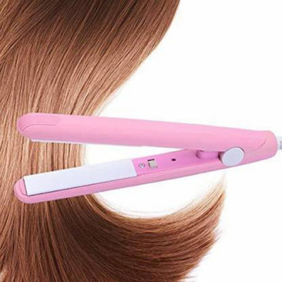 UKRAINEZ Women Beauty Mini Professional Hair Straighteners Flat Iron Specially Designed Mini Hair Straightener AA-9, Mini Hair Straightener Ceramic Plates Fast Heat up Hair Straightener(Multicolor)