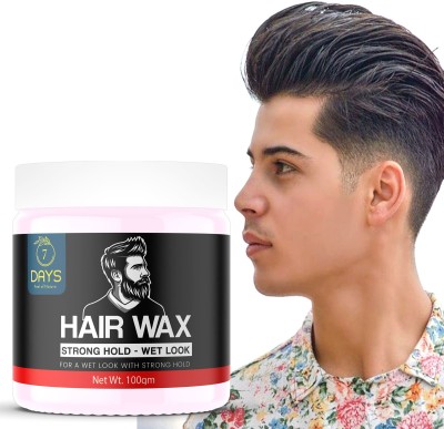 7 Days Hair wax for men strong hold hair wax for styling Hair Wax(100 g)