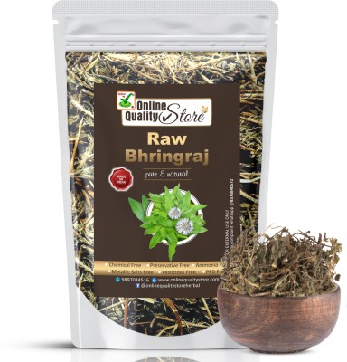 Online Quality Store Raw bringaraj | bringraj dry leaves | Bhringraj Leaves | Bhangra - Eclipta Alba | False Daisy | Keshraj(200 g)