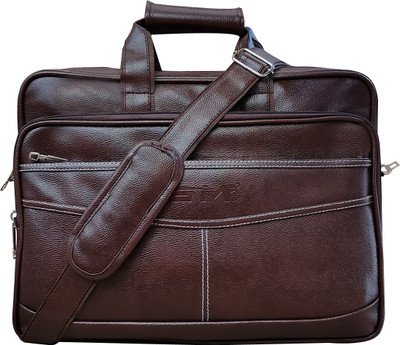 SM Men Brown Messenger Bag