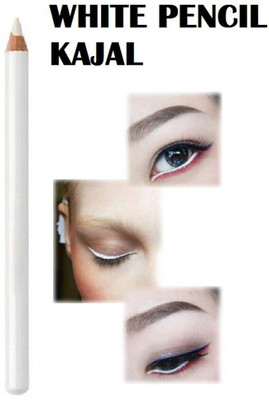 MYEONG NEW AND BEST FOR MULTI PURPOSE USE WHITE PENCIL KAJAL(WHITE, 2 g)