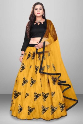 BPN ENTERPRISE Anarkali Gown(Yellow)