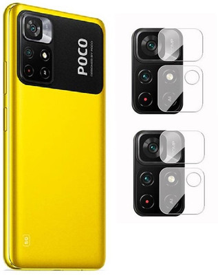 REDDWARF Back Camera Lens Glass Protector for POCO M4 Pro 5G(Pack of: 2)