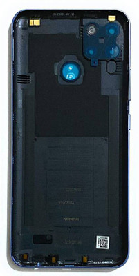 Purplesavvy Realme C21Y / RMX3261 ( Don't Buy If Your Model Realme C21 ) Back Panel(Cross Blue)